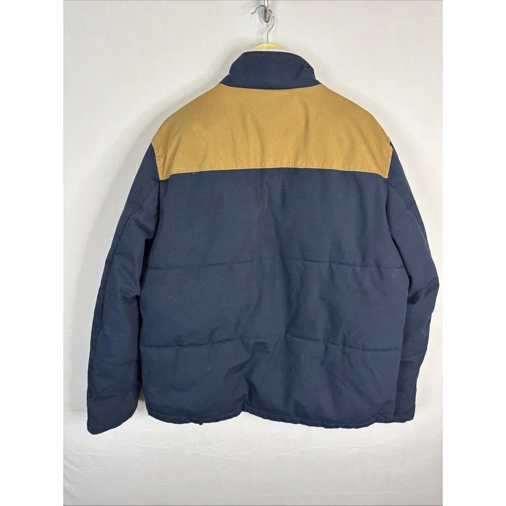 Levi’s Woodsman Quilted Puffer‎ Jacket XL with Sherpa Collar